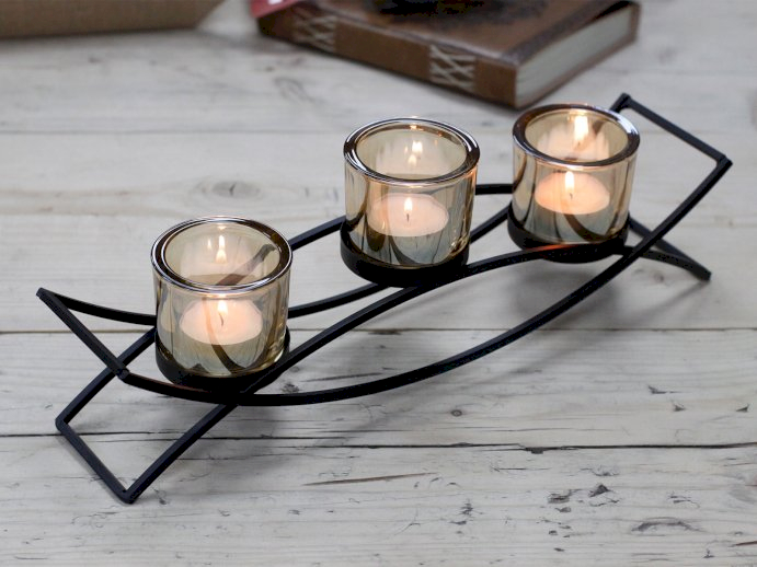 Iron Votive Candle Holders